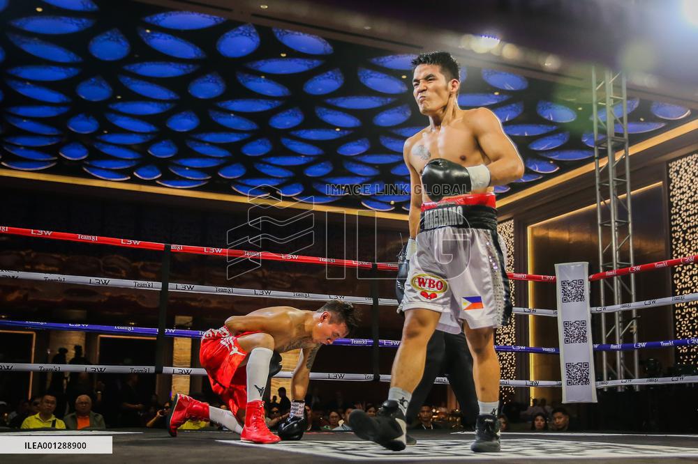 (SP)PHILIPPINES-PARANAQUE CITY-WBO PHILIPPINE SUPER FEATHERWEIGHT CHAMPIONS