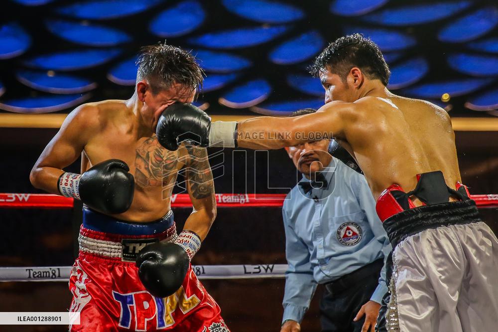 (SP)PHILIPPINES-PARANAQUE CITY-WBO PHILIPPINE SUPER FEATHERWEIGHT CHAMPIONS