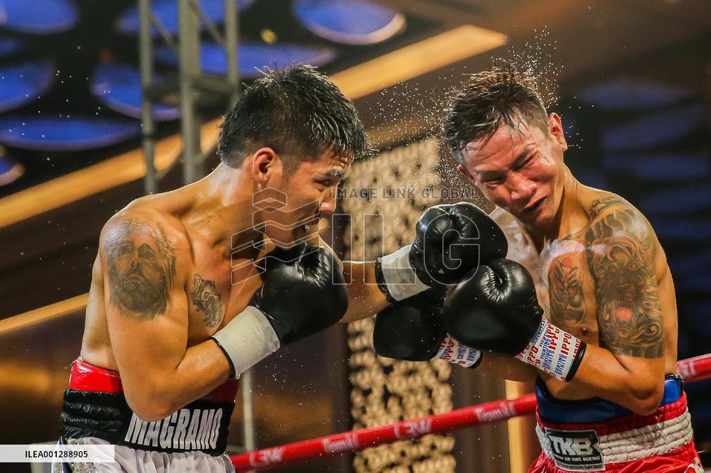 (SP)PHILIPPINES-PARANAQUE CITY-WBO PHILIPPINE SUPER FEATHERWEIGHT CHAMPIONS