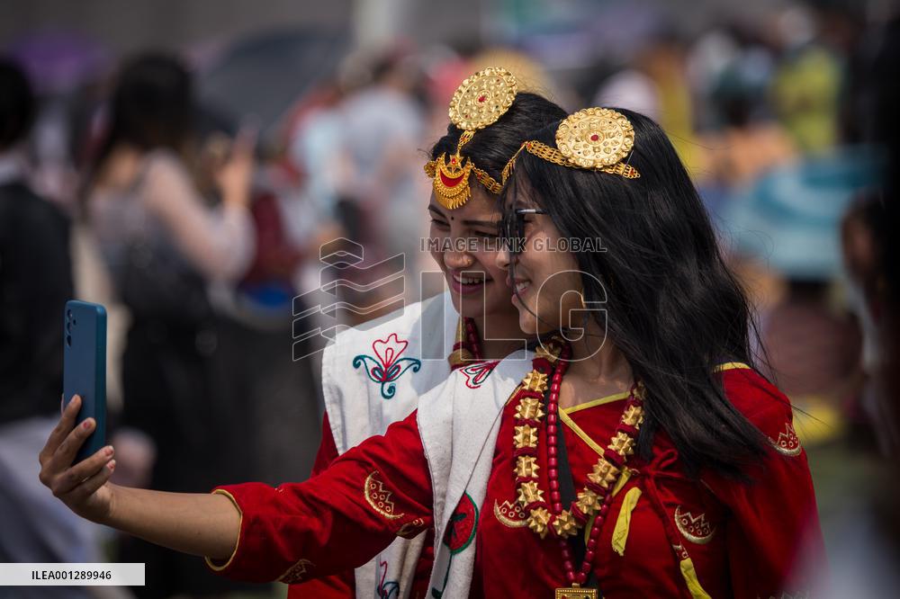 NEPAL-KATHMANDU-UBHAULI FESTIVAL