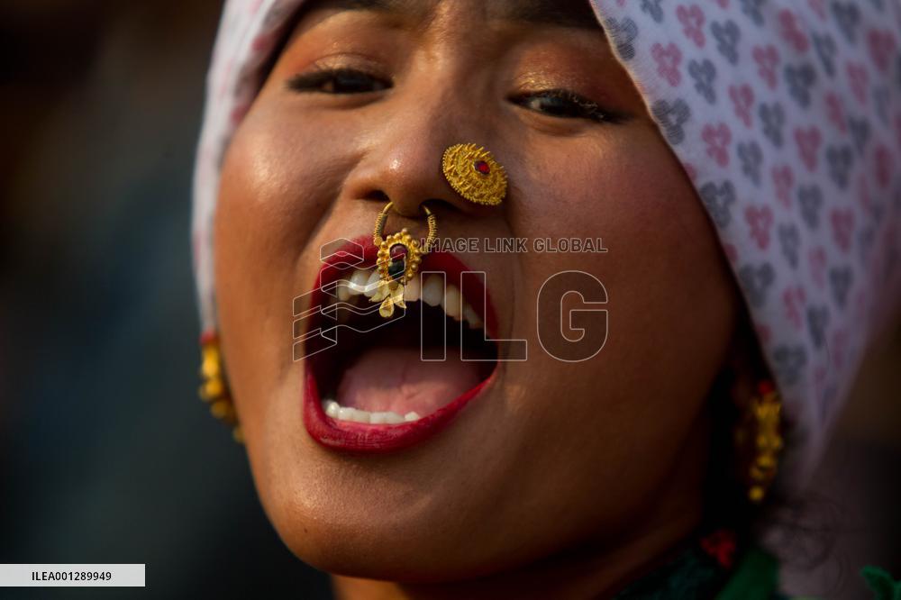 NEPAL-KATHMANDU-UBHAULI FESTIVAL