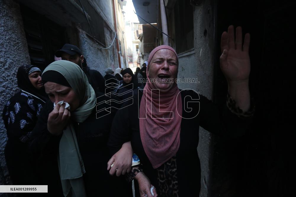 MIDEAST-NABLUS-FUNERAL