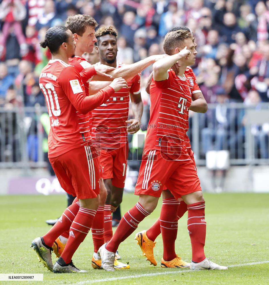 (SP)GERMANY-MUNICH-FOOTBALL-BUNDESLIGA-BAYERN MUNICH VS SCHALKE 04