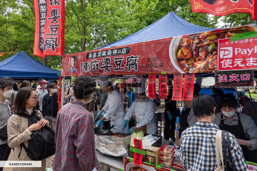 JAPAN-TOKYO-SICHUAN FOOD-FESTIVAL