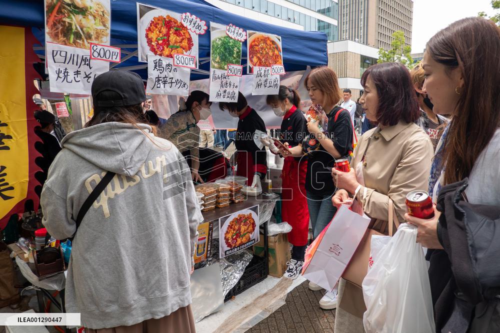 JAPAN-TOKYO-SICHUAN FOOD-FESTIVAL