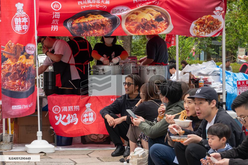 JAPAN-TOKYO-SICHUAN FOOD-FESTIVAL