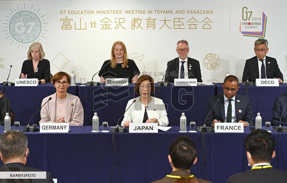 G-7 education ministers' meeting in Kanazawa