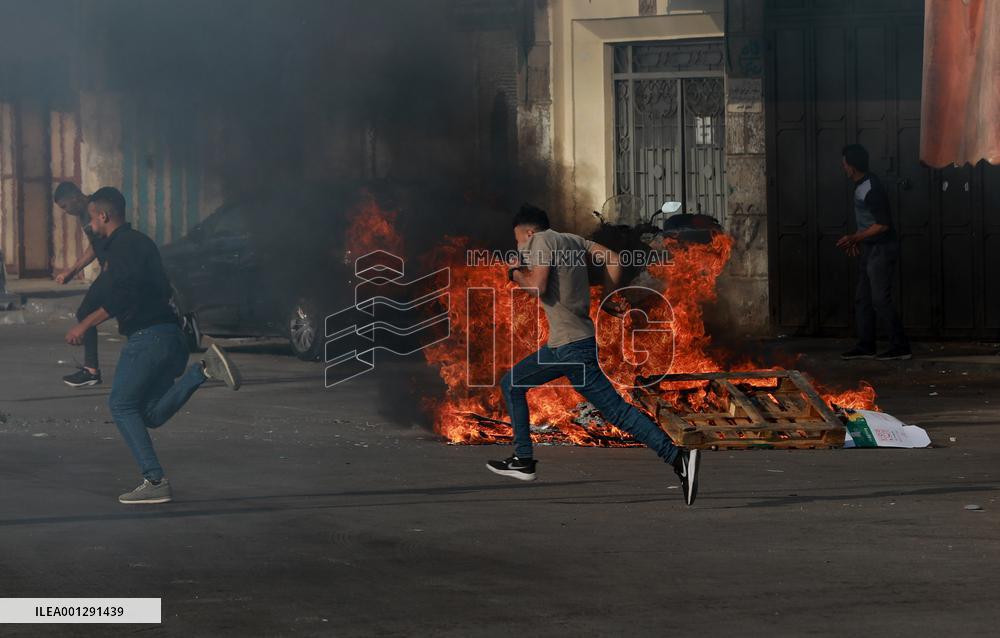 MIDEAST-NABLUS-CLASHES