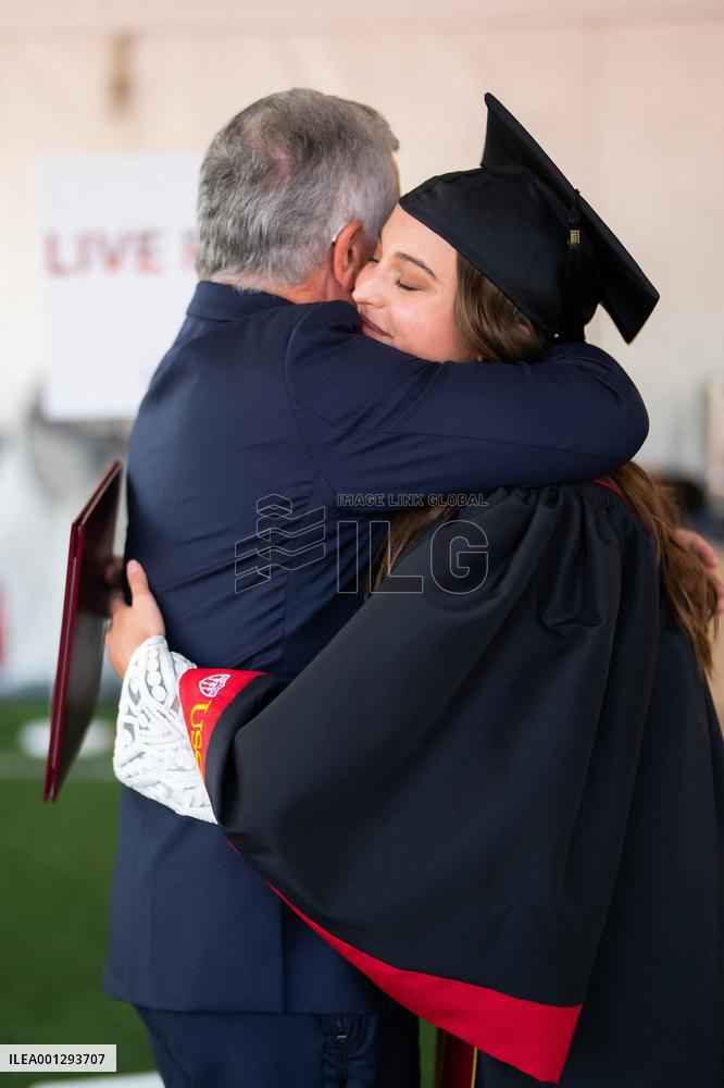 Jordans Princess Salmas Graduates from South California University - LA