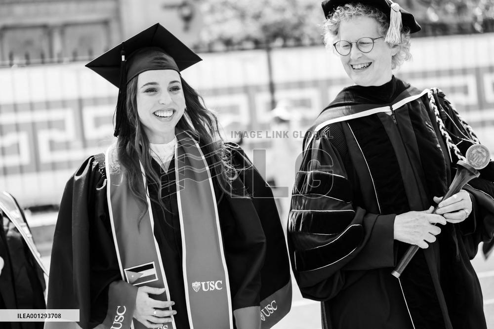 Jordans Princess Salmas Graduates from South California University - LA