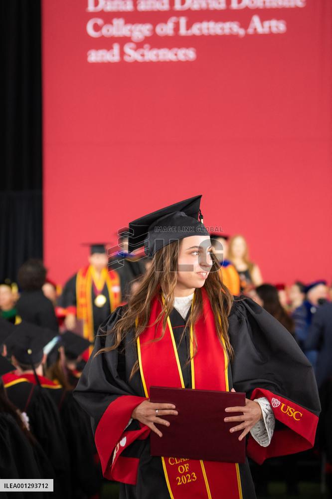 Jordans Princess Salmas Graduates from South California University - LA