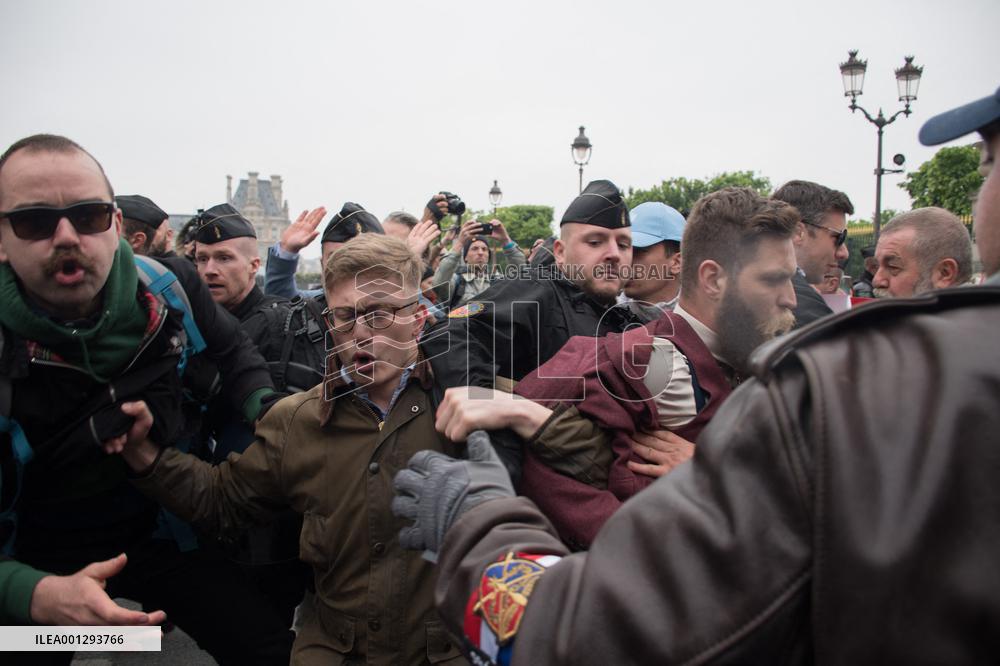 Rally Of The Far-Right Monarchist Movement Action Française - Paris