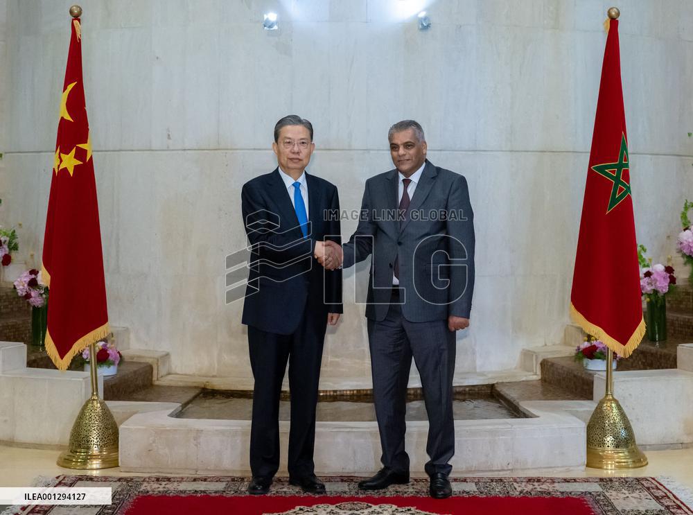 MOROCCO-CHINA-ZHAO LEJI-VISIT