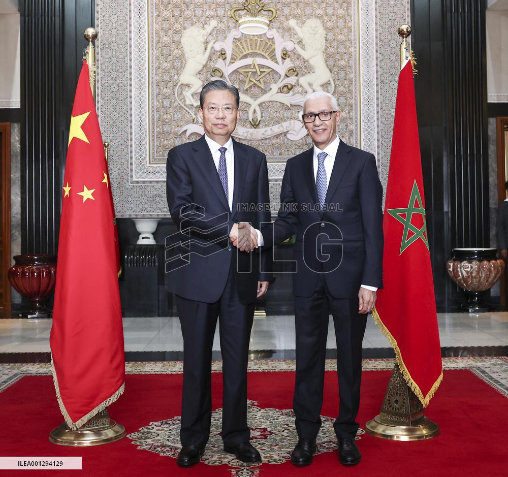 MOROCCO-CHINA-ZHAO LEJI-VISIT