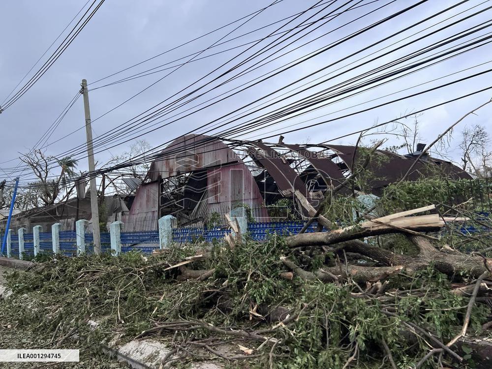 MYANMAR-RAKHINE-CYCLONE