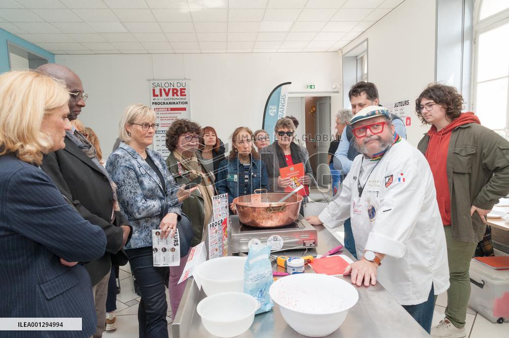 First Book And Gastronomy Fair In Morangis