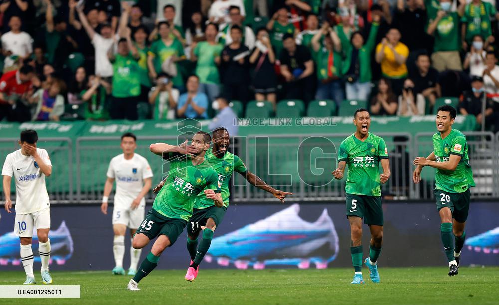 (SP)CHINA-BEIJING-FOOTBALL-CSL-BEIJING VS NANTONG(CN)