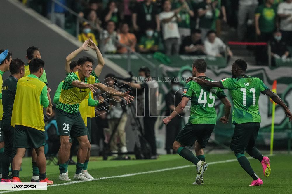 (SP)CHINA-BEIJING-FOOTBALL-CSL-BEIJING VS NANTONG(CN)