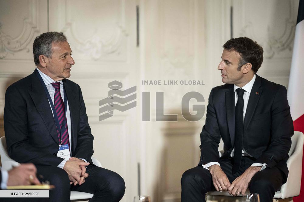 6th edition of the "Choose France" Summit - Versailles