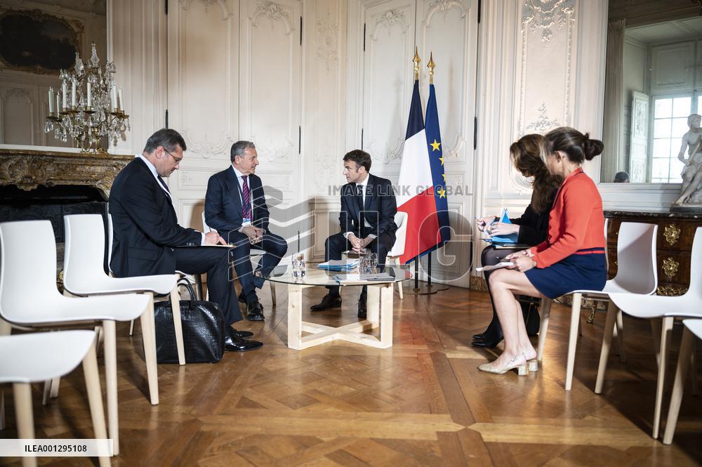 6th edition of the "Choose France" Summit - Versailles