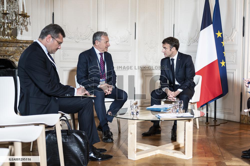 6th edition of the "Choose France" Summit - Versailles