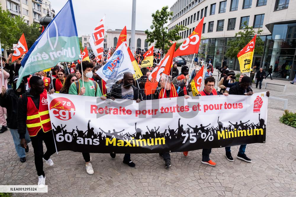 Demonstration Against Government's Pensions Reform - Versailles
