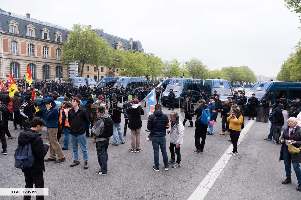 Demonstration Against Government's Pensions Reform - Versailles