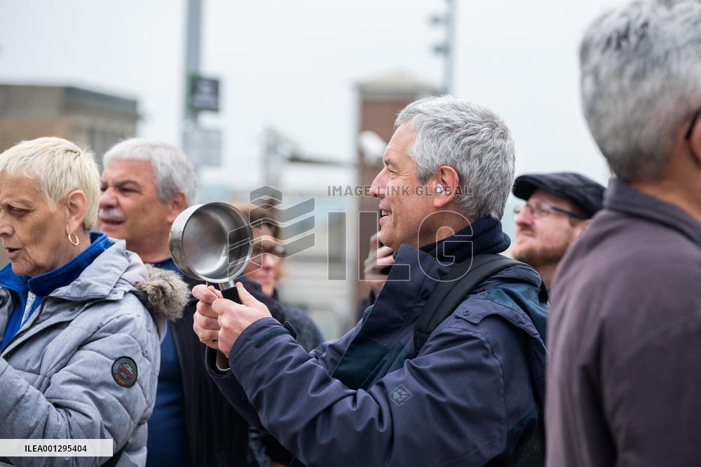 Demonstration Against Government's Pensions Reform - Versailles