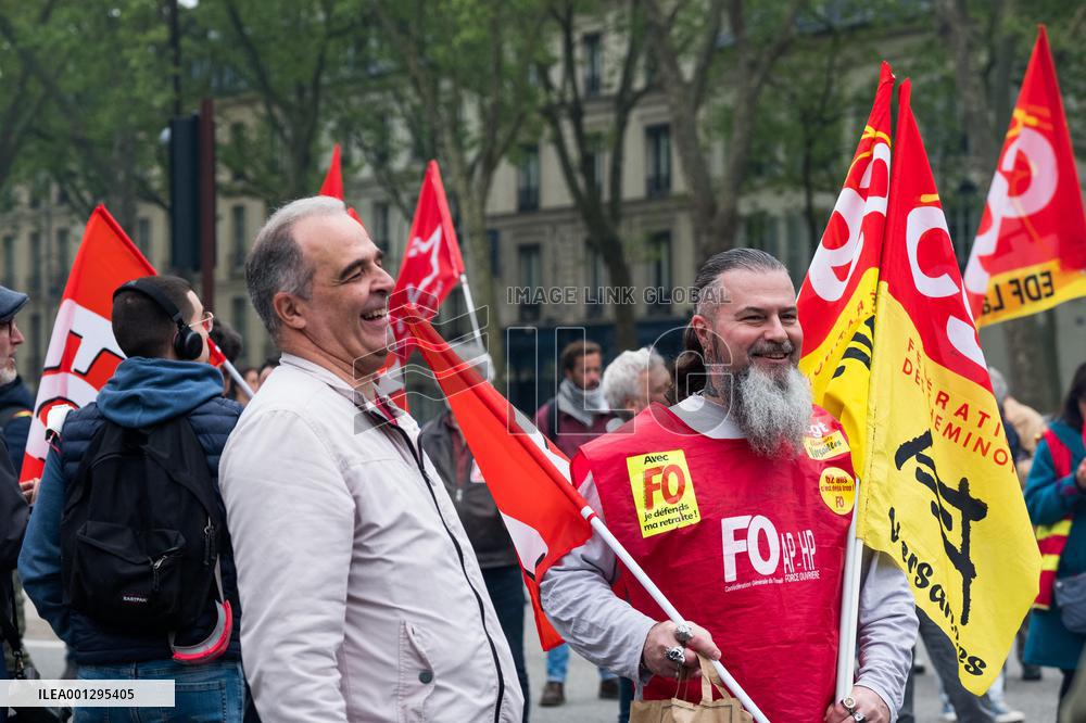 Demonstration Against Government's Pensions Reform - Versailles