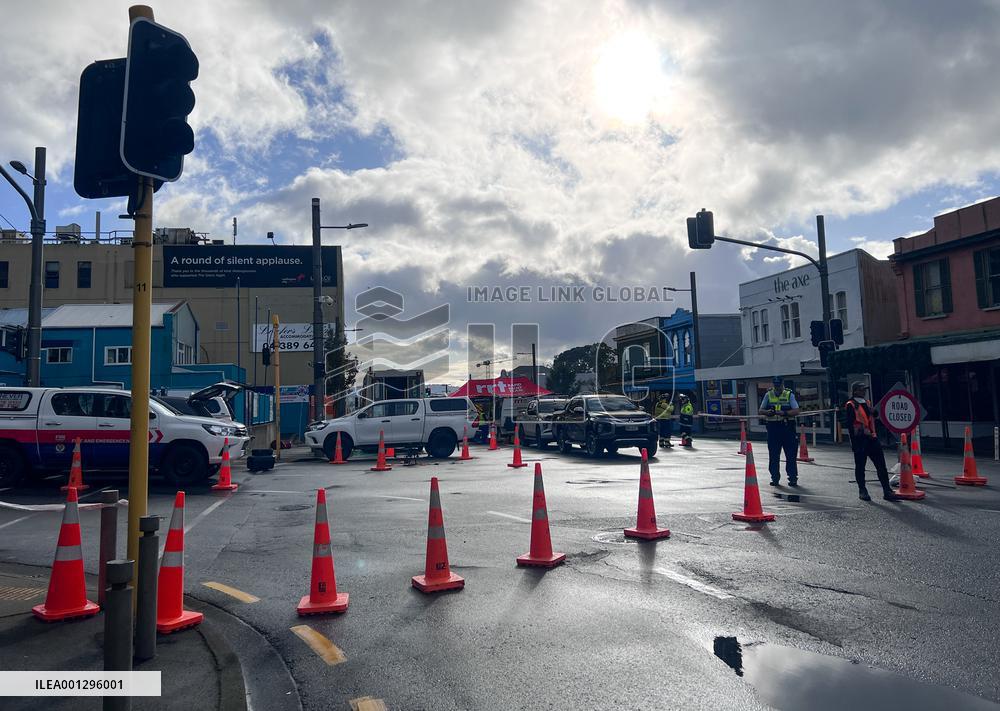 NEW ZEALAND-WELLINGTON-FIRE