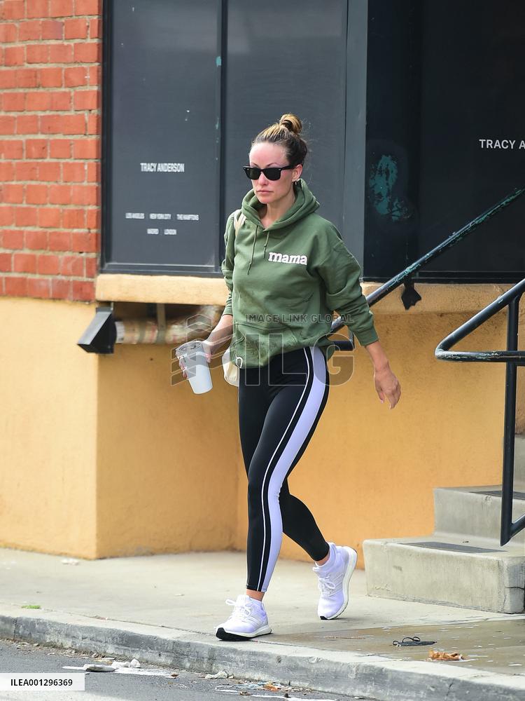 Olivia Wilde Hits The Gym - LA