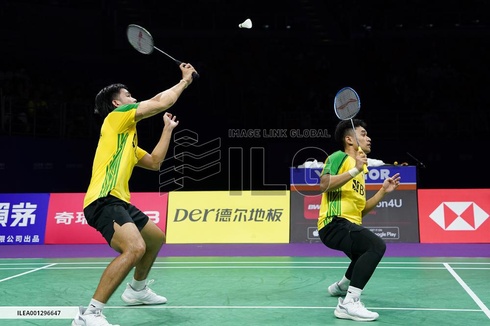 (SP)CHINA-SUZHOU-BADMINTON-SUDIRMAN CUP-INDONESIA VS GERMANY(CN)