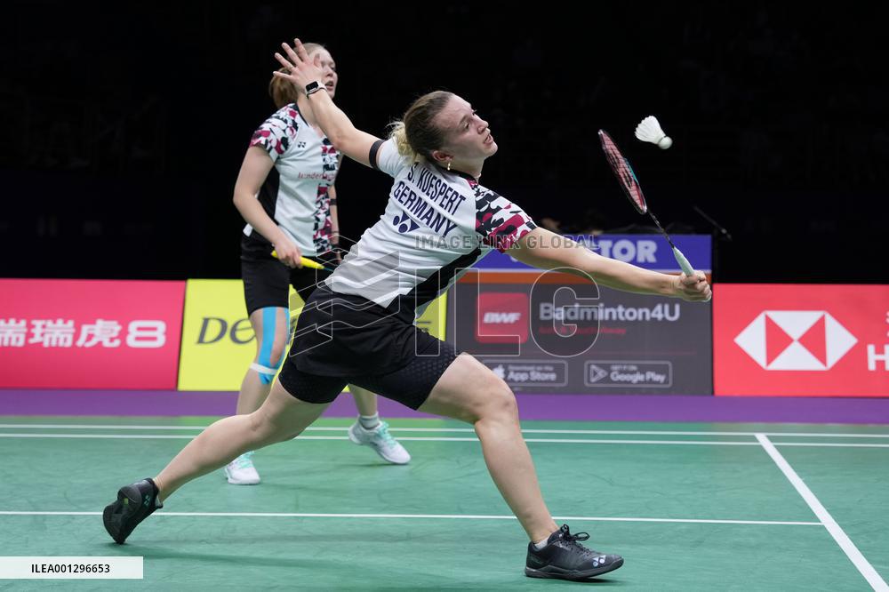 (SP)CHINA-SUZHOU-BADMINTON-SUDIRMAN CUP-INDONESIA VS GERMANY(CN)