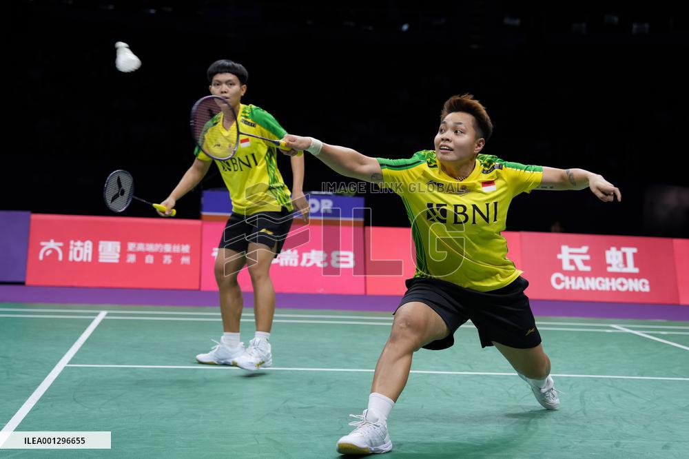 (SP)CHINA-SUZHOU-BADMINTON-SUDIRMAN CUP-INDONESIA VS GERMANY(CN)