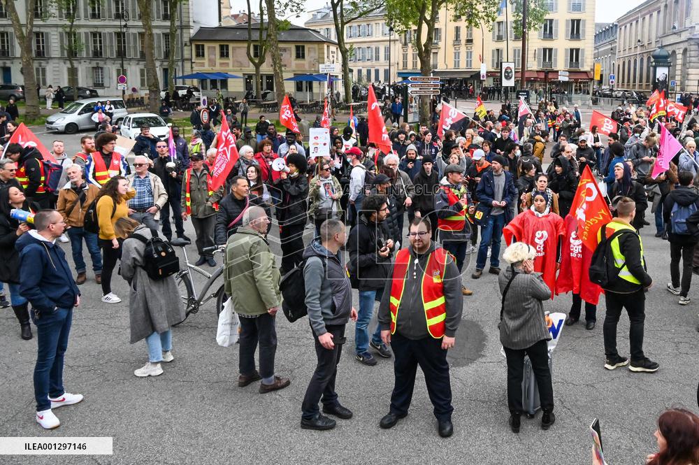 Demonstration Against Pensions Reform - Versaille