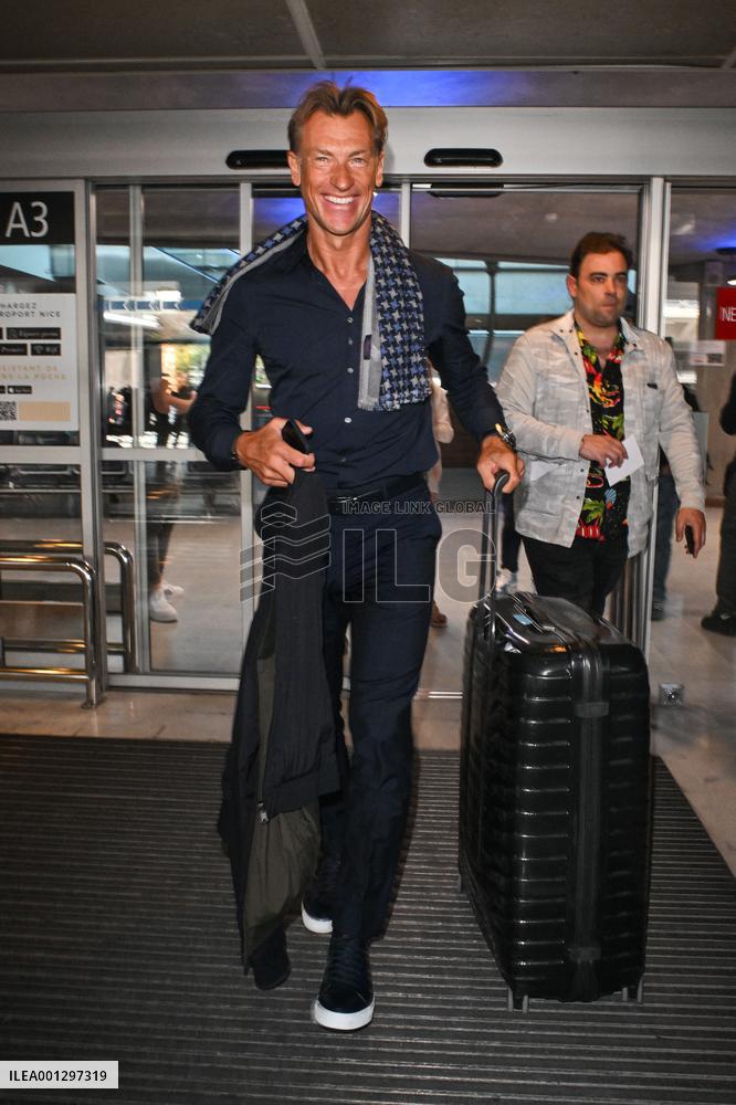 Cannes Herve Renard Arriving At Nice Airport