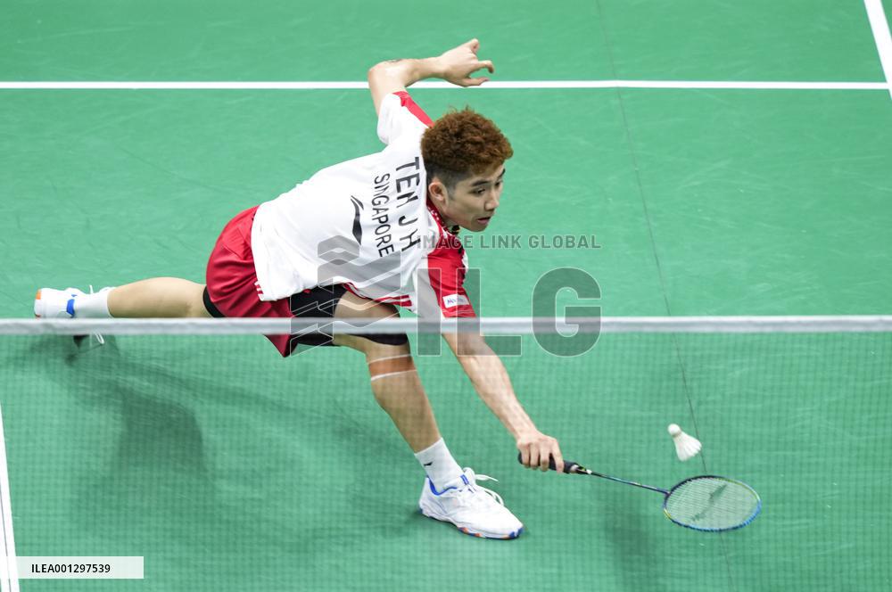(SP)CHINA-SUZHOU-BADMINTON-SUDIRMAN CUP-CHN VS SGP (CN)