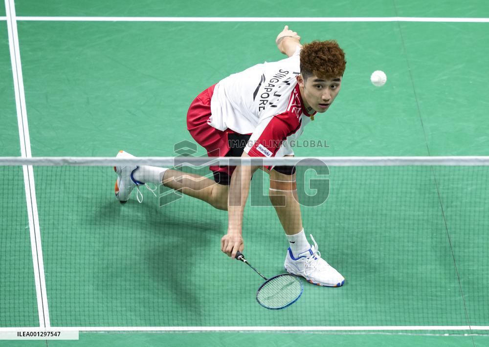 (SP)CHINA-SUZHOU-BADMINTON-SUDIRMAN CUP-CHN VS SGP (CN)