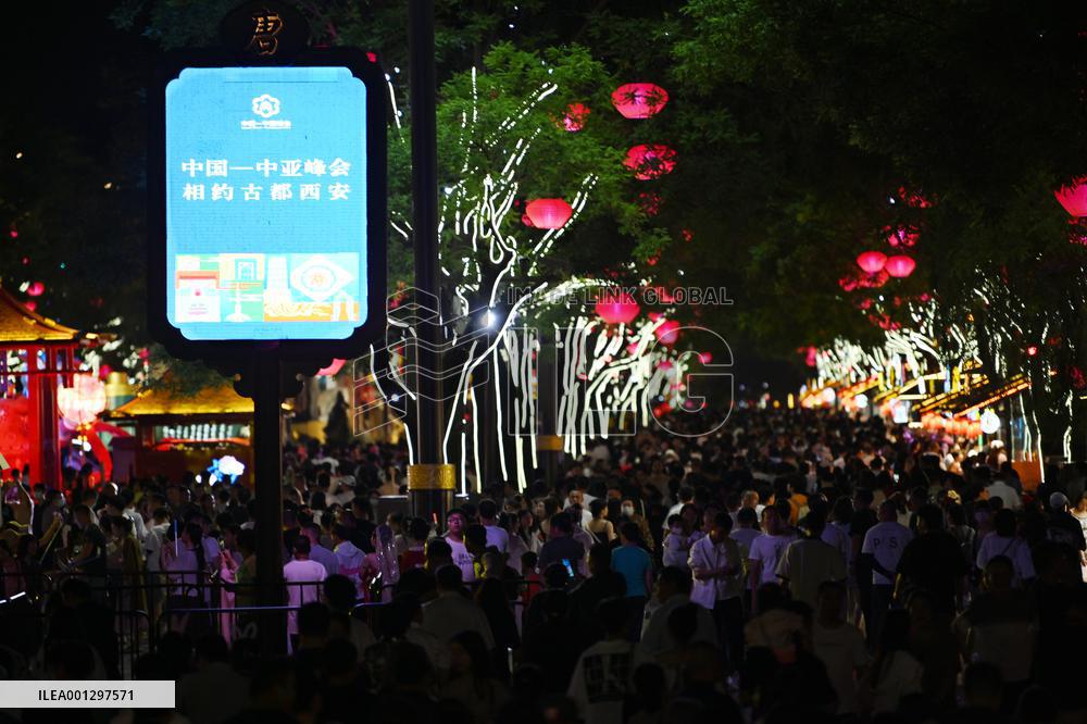 CHINA-SHAANXI-XI'AN-CHINA-CENTRAL ASIA SUMMIT-DAILY LIFE (CN)