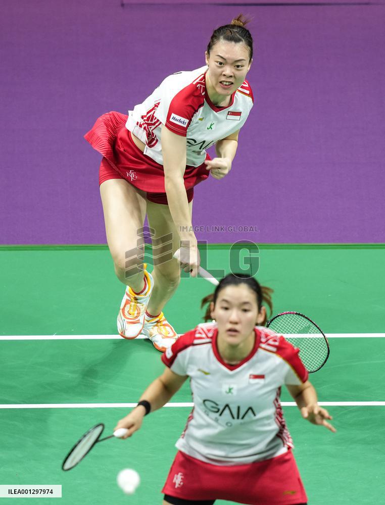 (SP)CHINA-SUZHOU-BADMINTON-SUDIRMAN CUP-CHN VS SGP (CN)
