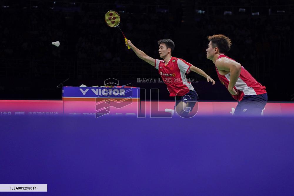 (SP)CHINA-SUZHOU-BADMINTON-SUDIRMAN CUP-CHN VS SGP (CN)