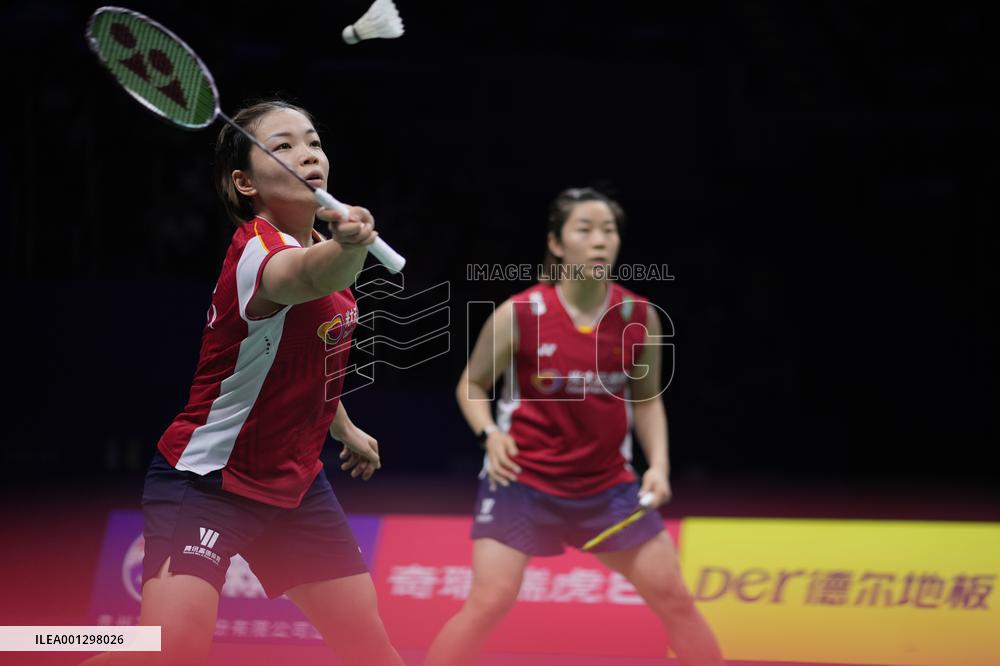 (SP)CHINA-SUZHOU-BADMINTON-SUDIRMAN CUP-CHN VS SGP (CN)