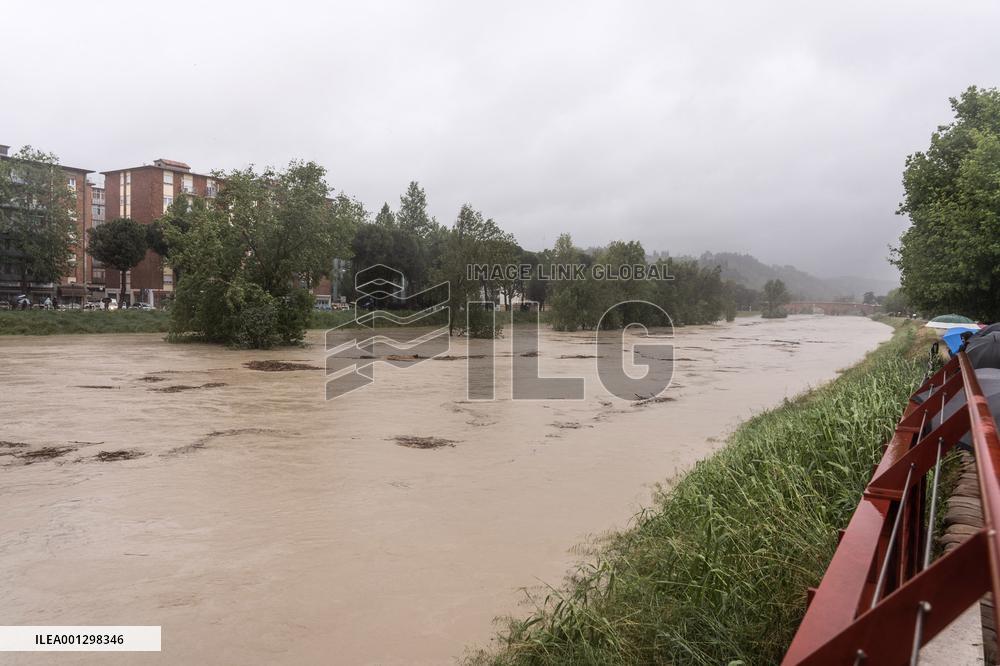Heavy Rainfall In Casena - Italy