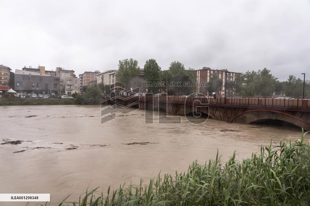Heavy Rainfall In Casena - Italy