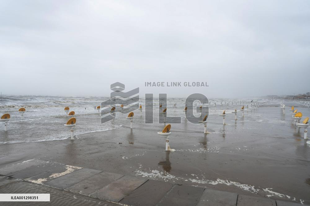Heavy Rainfall In Casena - Italy