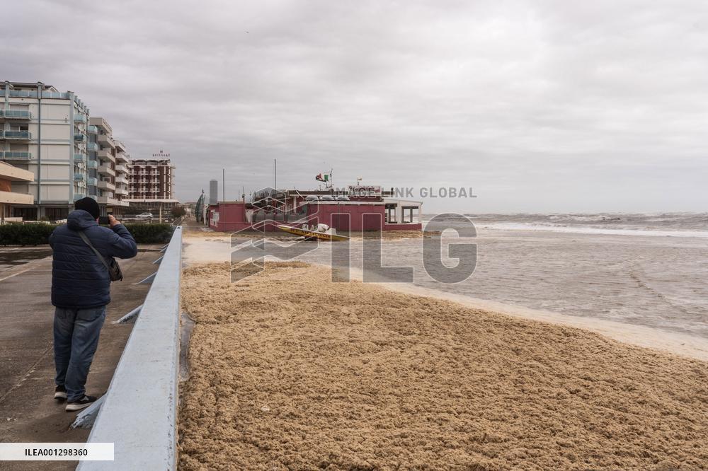 Heavy Rainfall In Casena - Italy