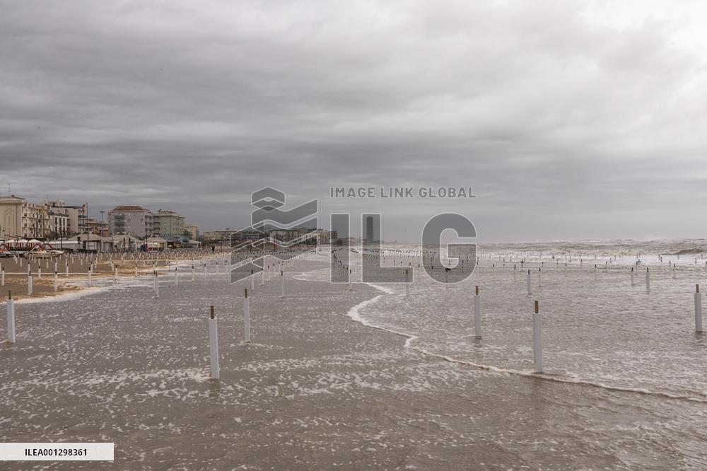 Heavy Rainfall In Casena - Italy