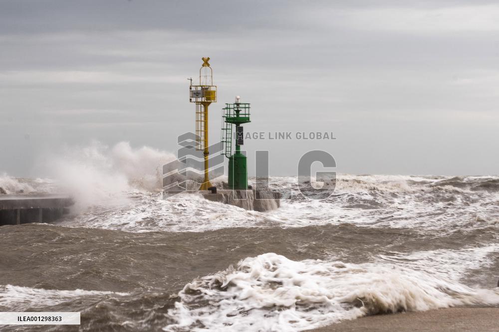 Heavy Rainfall In Casena - Italy