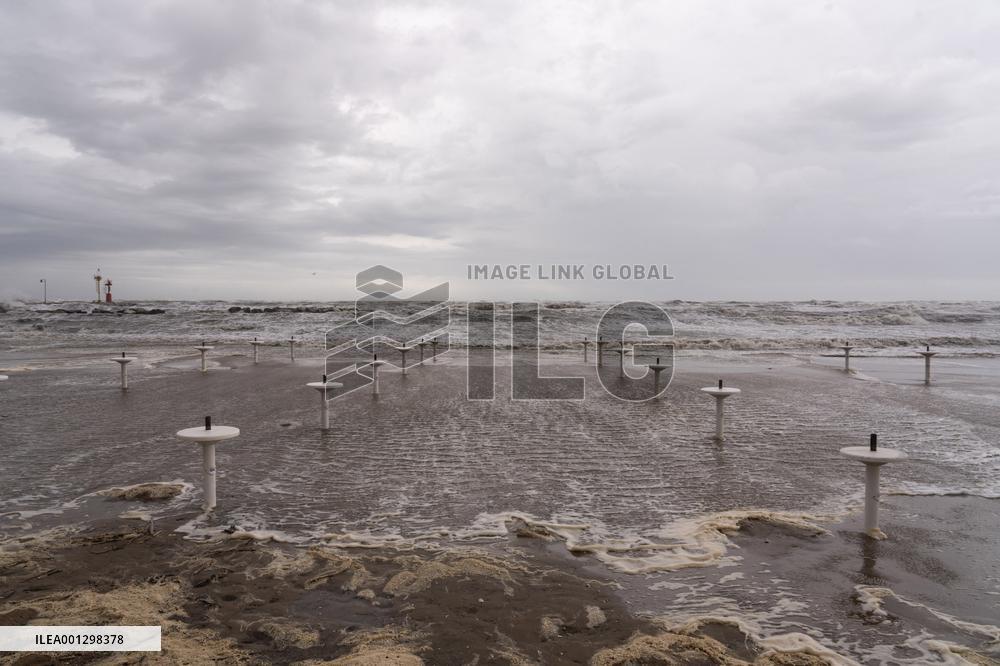 Heavy Rainfall In Casena - Italy