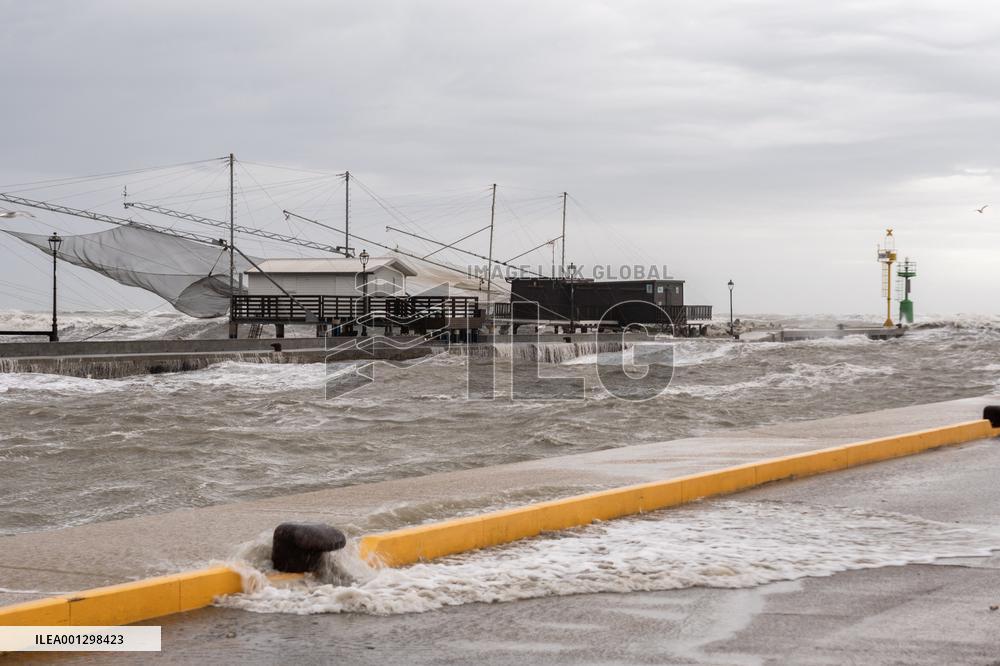 Heavy Rainfall In Casena - Italy
